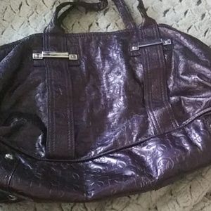 Faux leather Guess tote